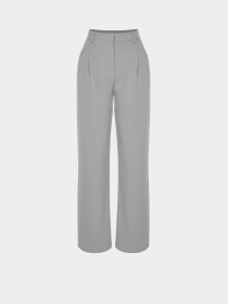 Брюки классические Trendyol модель TWOAW23PL00401/Gri Фото