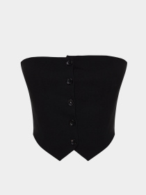 Топ Trendyol модель TWOAW24BZ00421/Siyah Топ Trendyol модель TWOAW24BZ00421/Siyah Фото