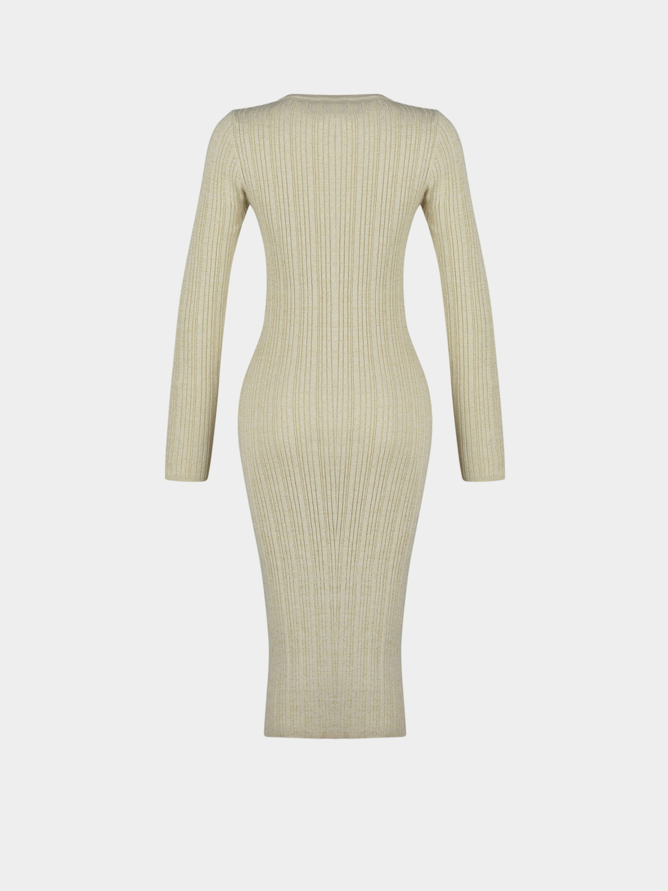 Платье миди Trendyol модель TWOAW24EL00047/Bej Фото