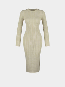 Платье миди Trendyol модель TWOAW24EL00047/Bej Фото