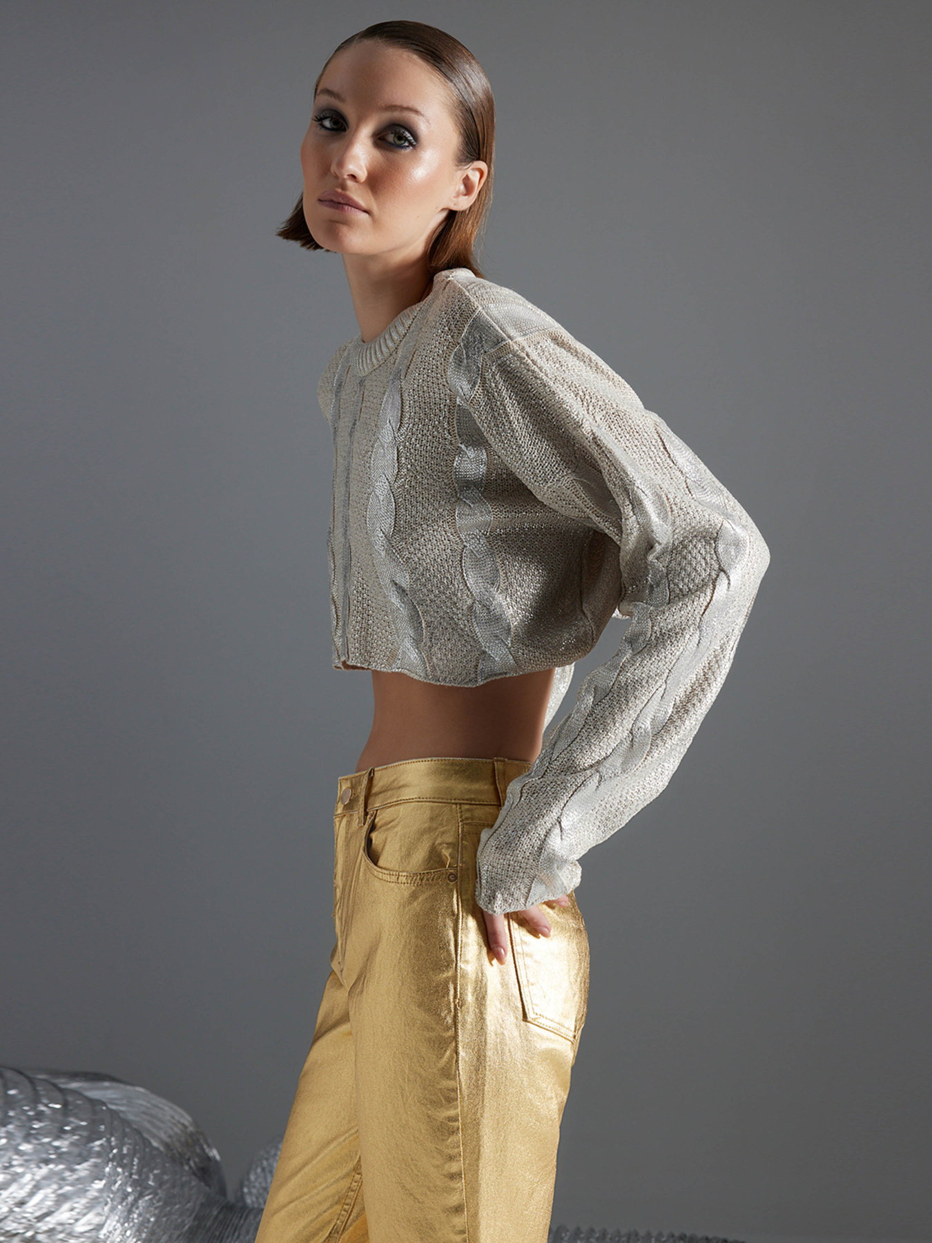 Джемпер Trendyol модель TWOAW24KZ01074/Tas Фото