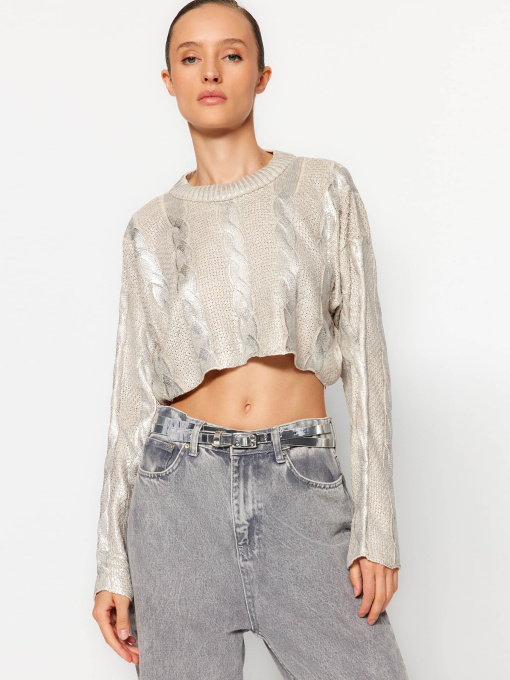 Джемпер Trendyol модель TWOAW24KZ01074/Tas Фото