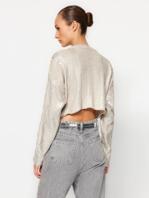 Джемпер Trendyol модель TWOAW24KZ01074/Tas Джемпер Trendyol модель TWOAW24KZ01074/Tas Фото