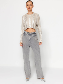 Джемпер Trendyol модель TWOAW24KZ01074/Tas Джемпер Trendyol модель TWOAW24KZ01074/Tas Фото