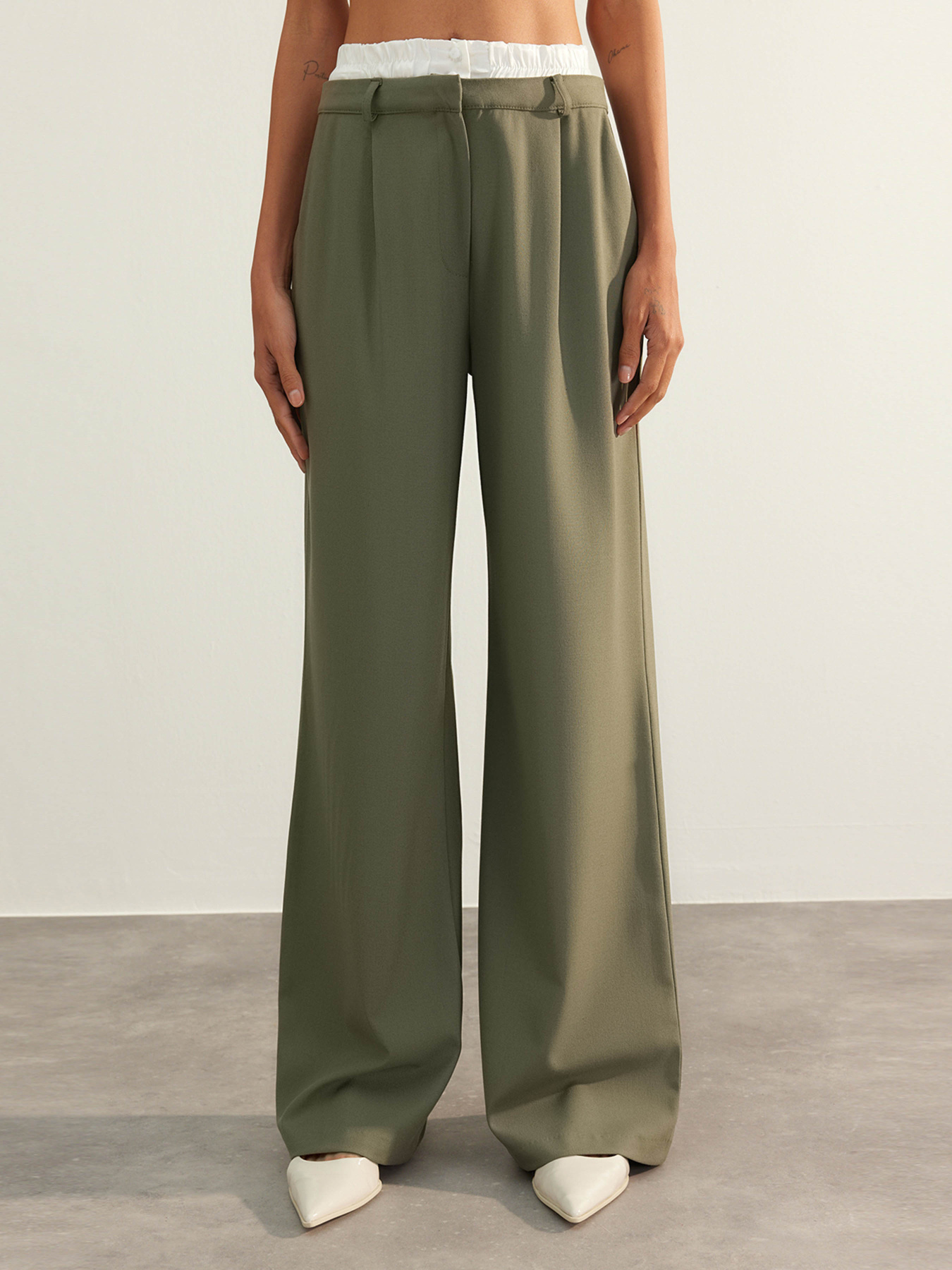 Палаццо Trendyol модель TWOAW24PL00273/Mint Палаццо Trendyol модель TWOAW24PL00273/Mint Фото