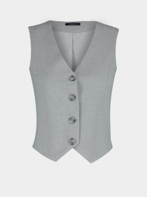 Жилет классический Trendyol модель TWOAW24YE00061/Gri Фото