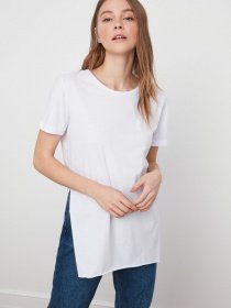 Футболки и поло Trendyol модель TWOSS20TS0829/Ekru Фото