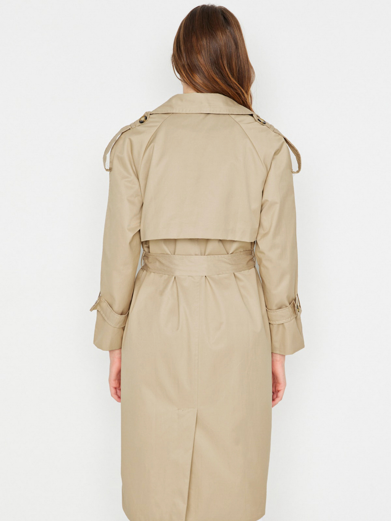 Тренч Trendyol модель TWOSS20TR0012/Bej Фото