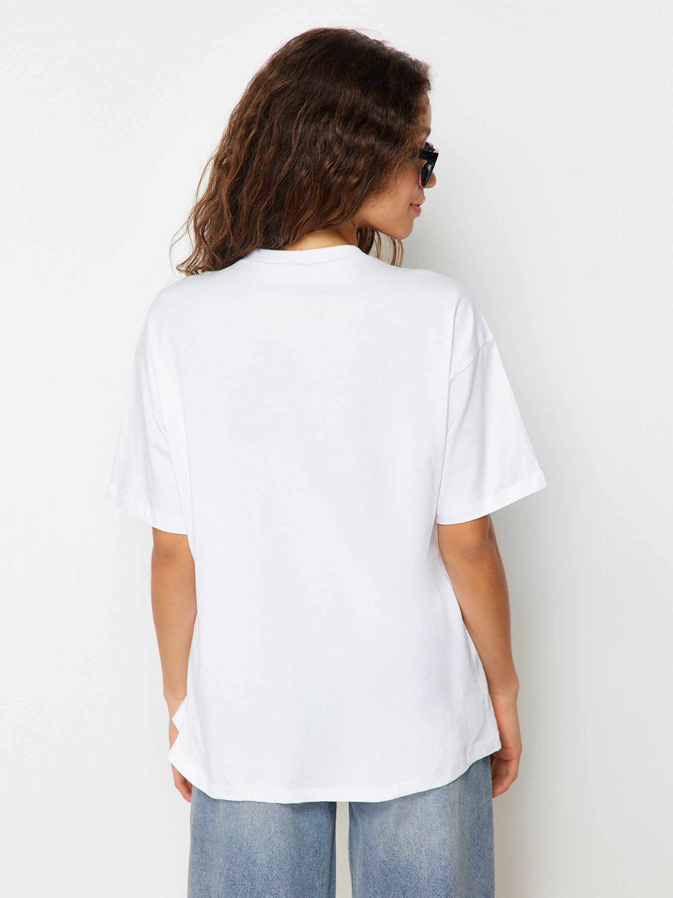 Футболка Trendyol модель TWOSS20TS0134/Beyaz Фото