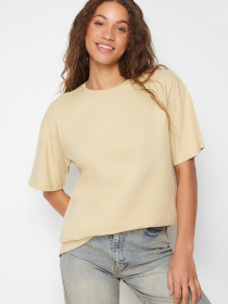 Футболка Trendyol модель TWOSS20TS0134/Koyu Bej Фото