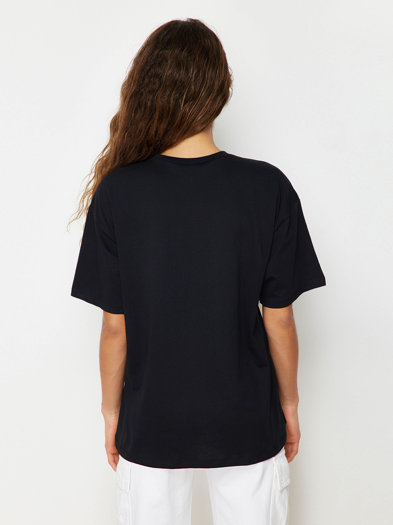 Футболка Trendyol модель TWOSS20TS0134/Siyah Фото