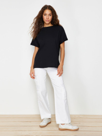 Футболка Trendyol модель TWOSS20TS0134/Siyah Фото