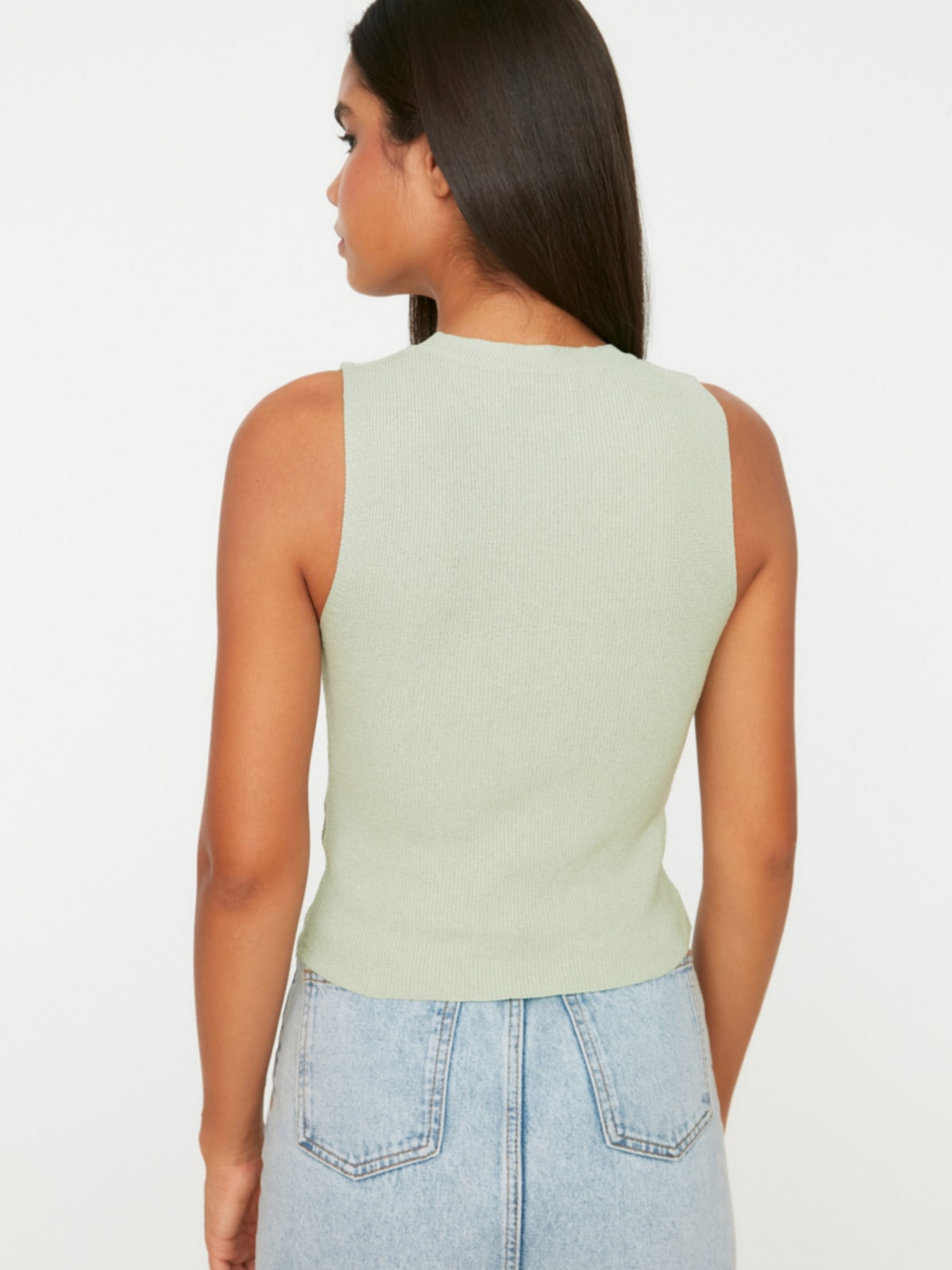 Майка Trendyol модель TWOSS21BZ0098/Mint Фото