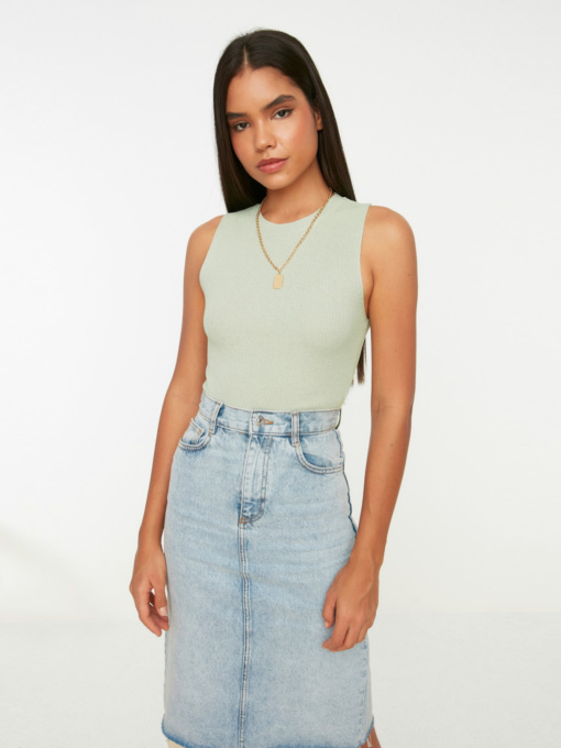 Майка Trendyol модель TWOSS21BZ0098/Mint Фото