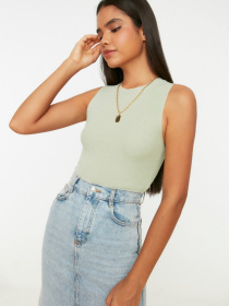 Майка Trendyol модель TWOSS21BZ0098/Mint Фото