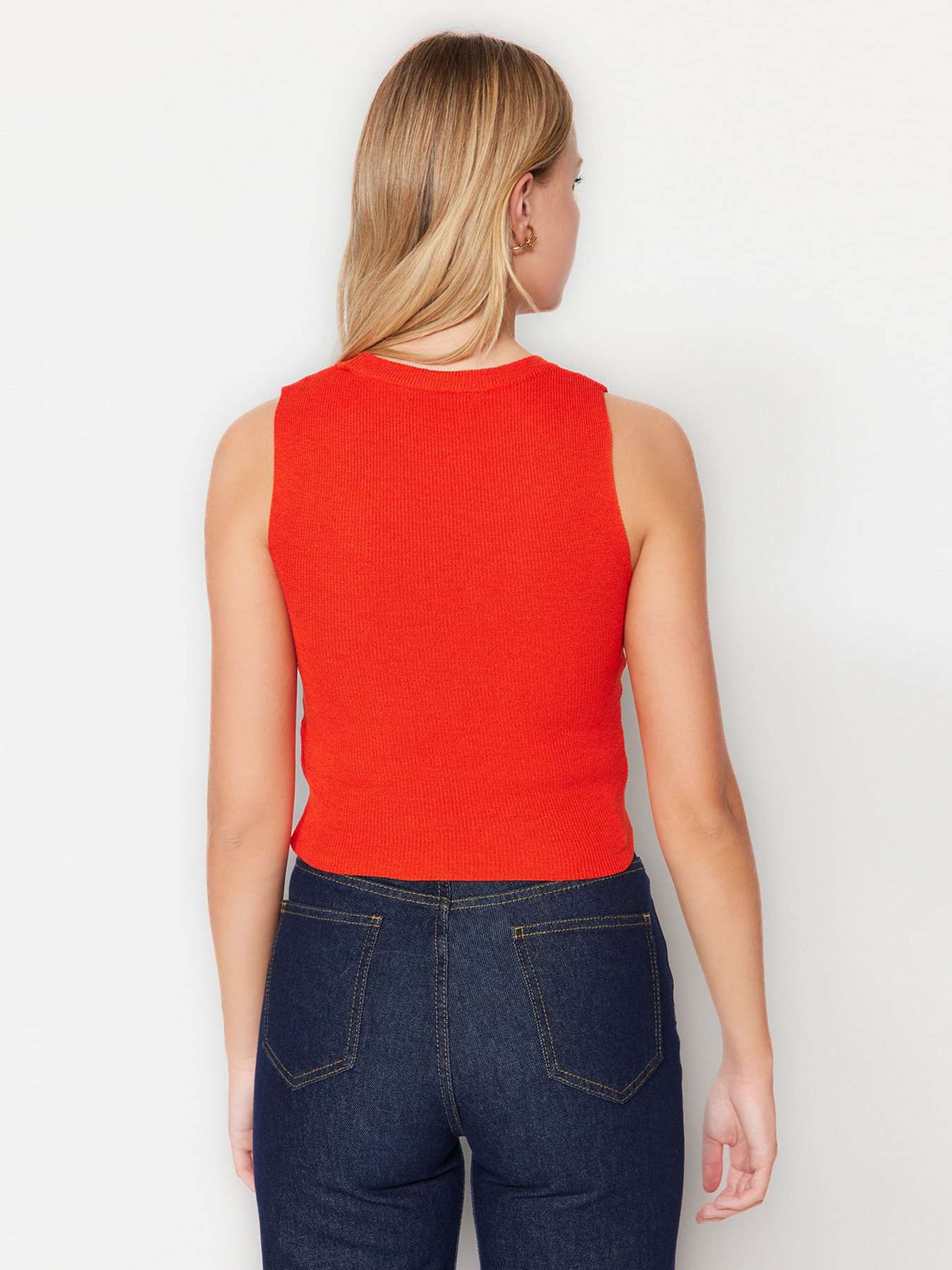 Майка Trendyol модель TWOSS21BZ0098/Turuncu Фото