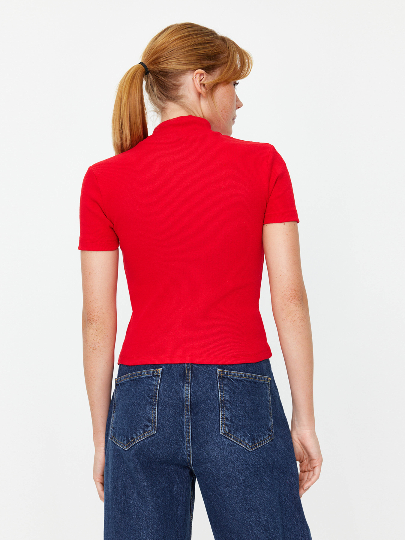 Топ Trendyol модель TWOSS21BZ0780/Kirmizi Фото