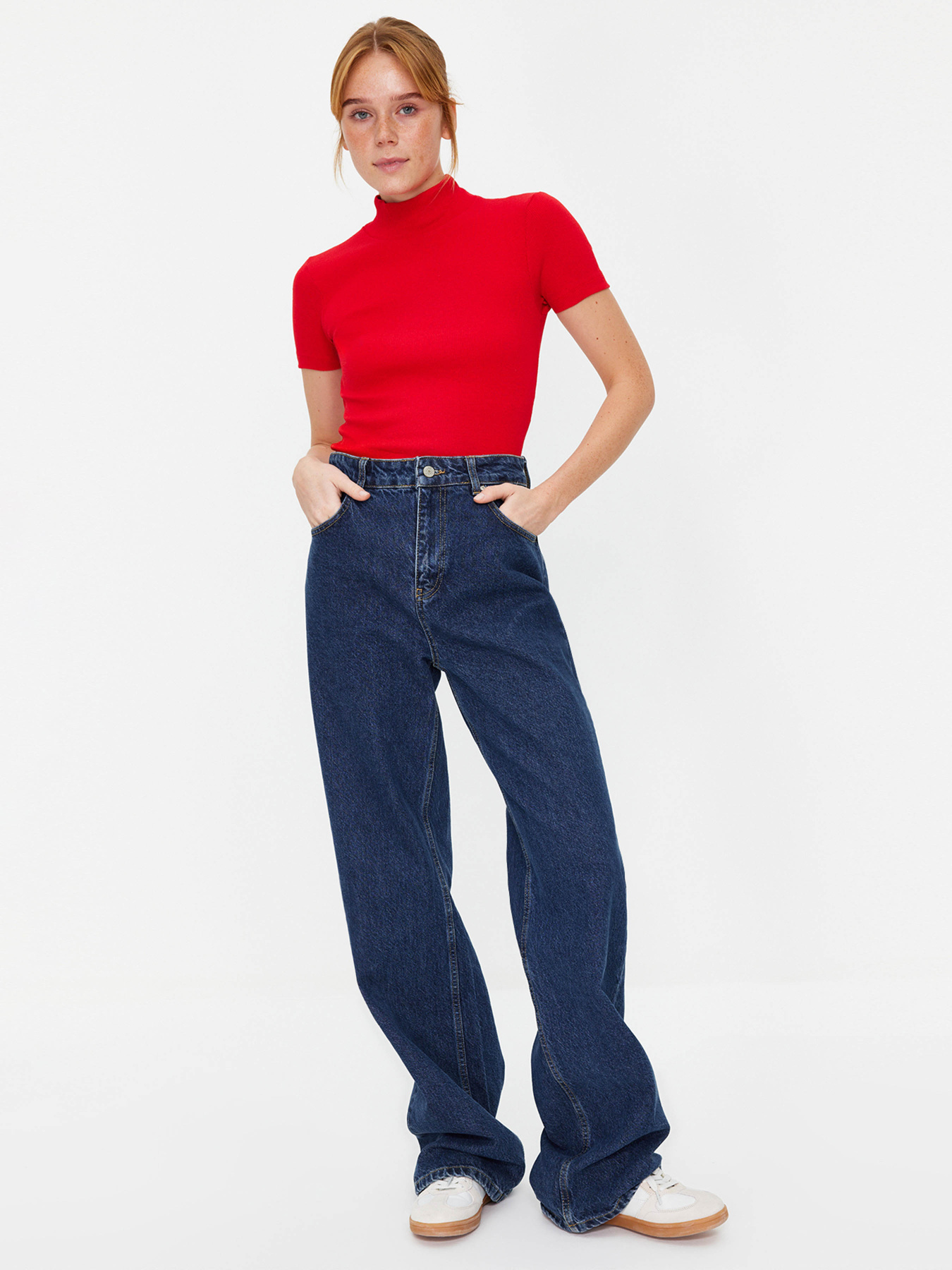 Топ Trendyol модель TWOSS21BZ0780/Kirmizi Фото