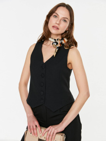 Класичний жилет Trendyol модель TWOSS21YE0009/Siyah Фото