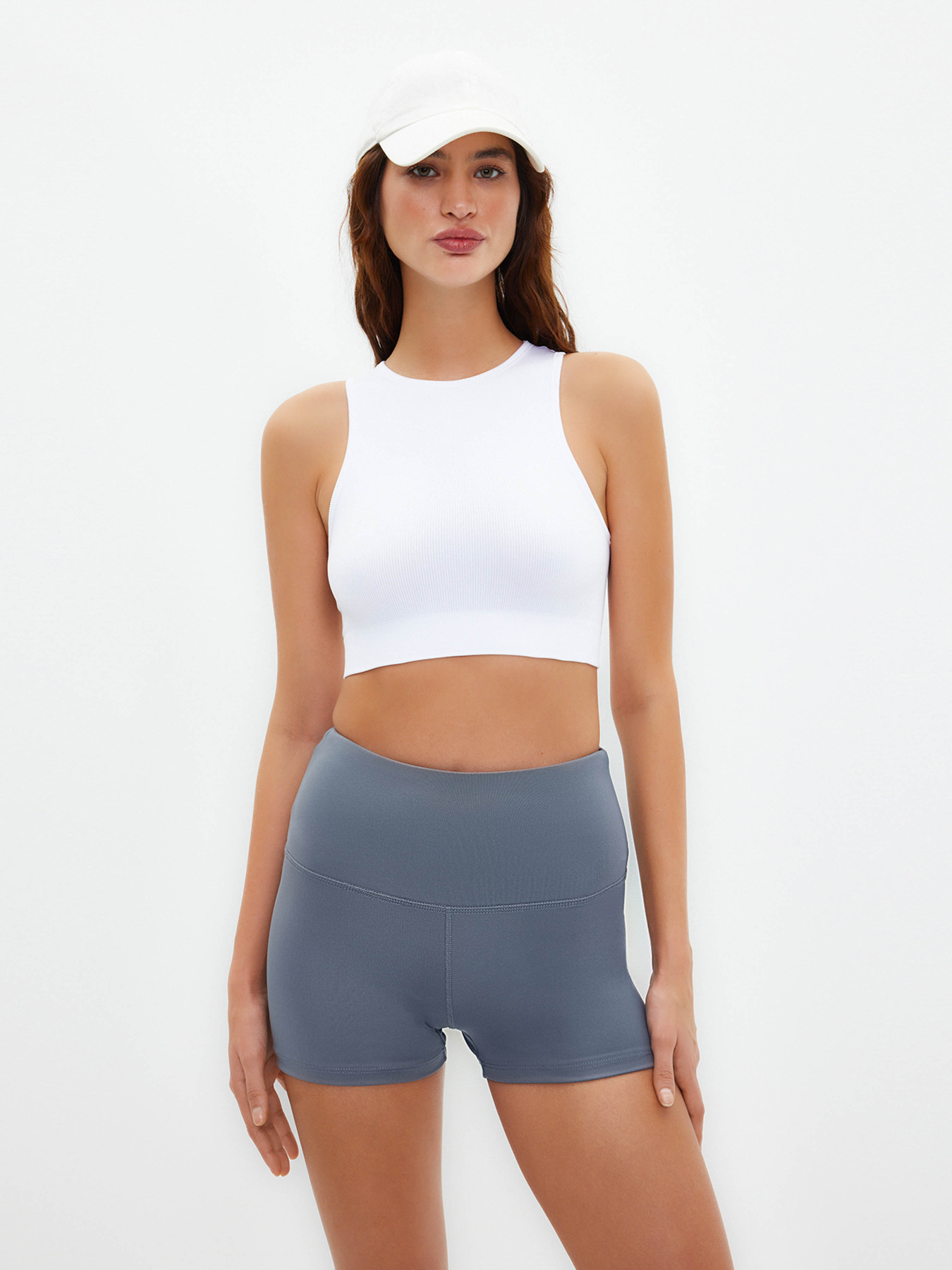 Топ Trendyol модель TWOSS22SS00000/Beyaz-Pembe Фото