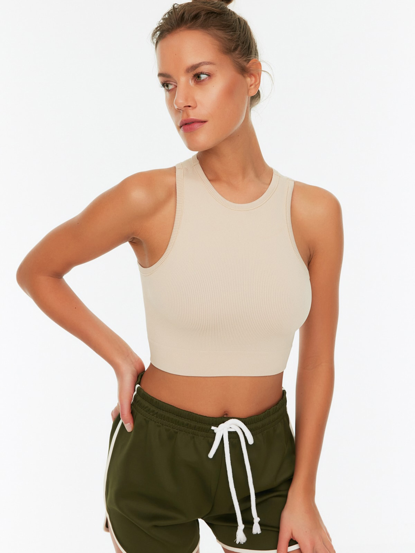 Топ Trendyol модель TWOSS22SS00000/Haki-Tas Фото