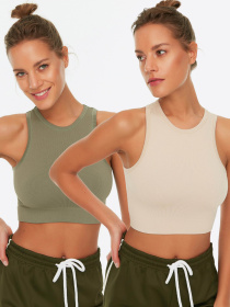 Топ Trendyol модель TWOSS22SS00000/Haki-Tas Фото