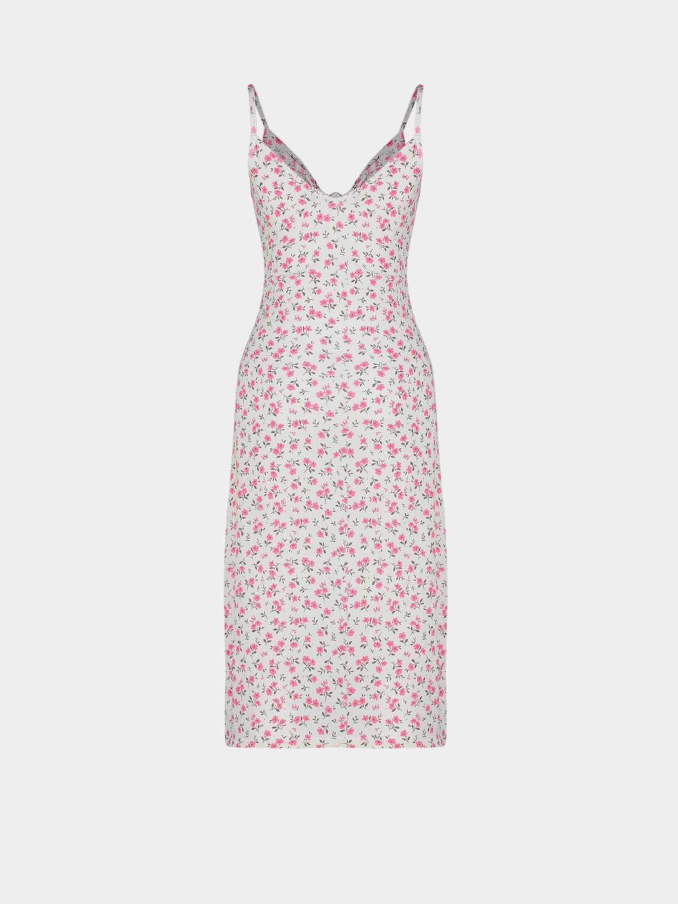 Платье миди Trendyol модель TWOSS23EL01454/Ekru Фото