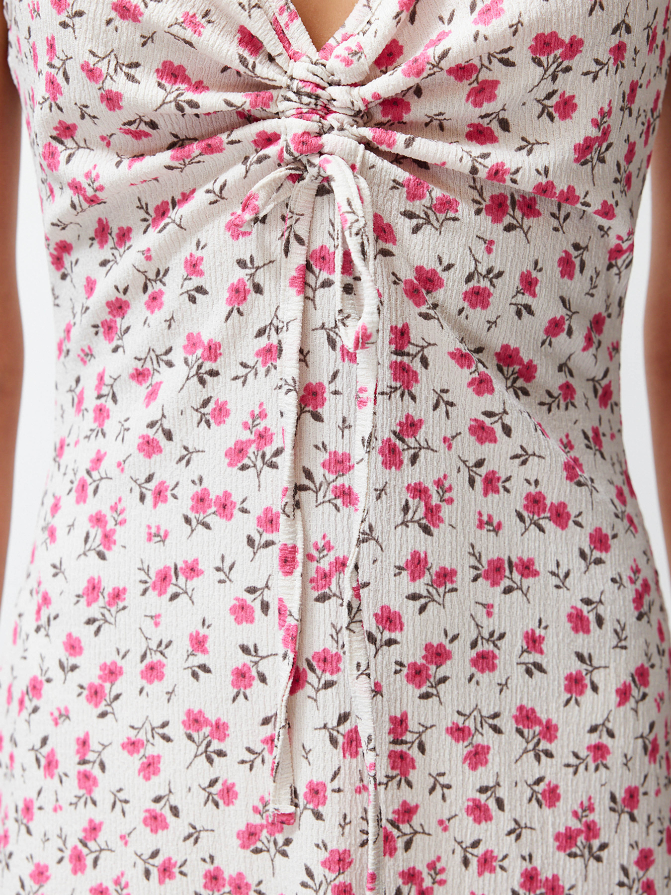 Платье миди Trendyol модель TWOSS23EL01454/Ekru Платье миди Trendyol модель TWOSS23EL01454/Ekru Фото