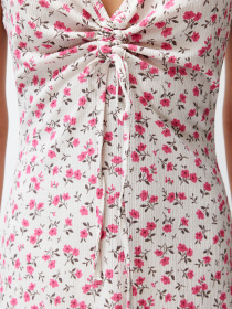 Платье миди Trendyol модель TWOSS23EL01454/Ekru Платье миди Trendyol модель TWOSS23EL01454/Ekru Фото