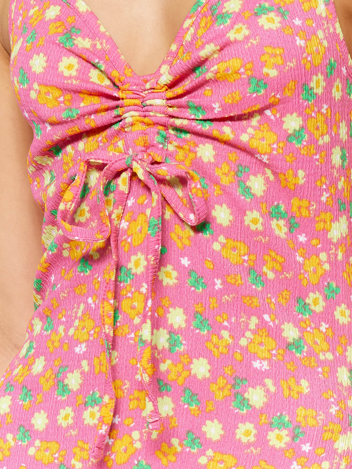 Платье миди Trendyol модель TWOSS23EL01454/Pembe Платье миди Trendyol модель TWOSS23EL01454/Pembe Фото