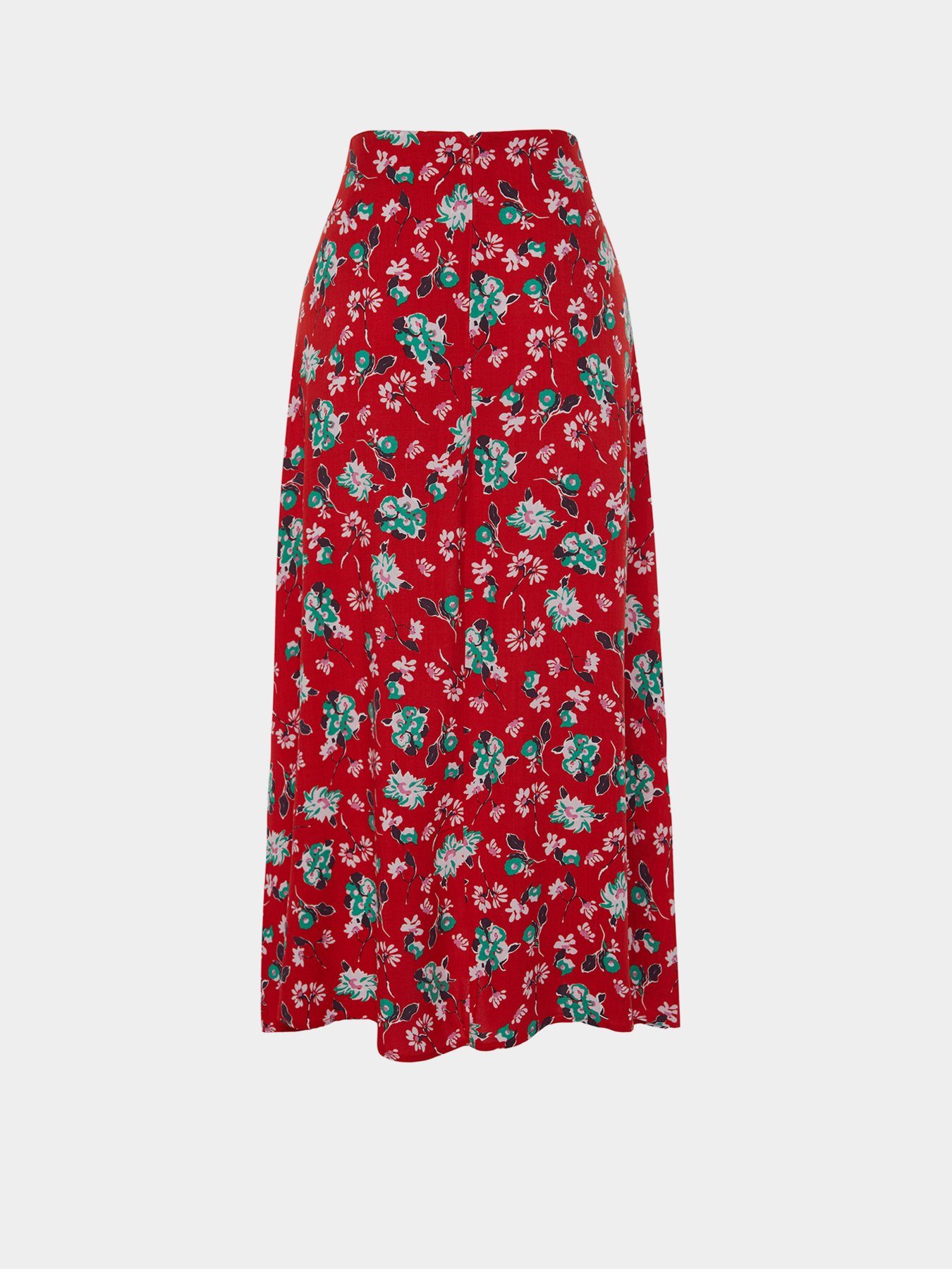 Юбка миди Trendyol модель TWOSS23ET00295/Kirmizi Фото