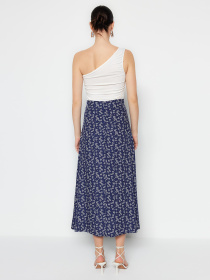 Юбка миди Trendyol модель TWOSS23ET00295/Mavi Фото