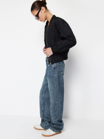 Бомбер Trendyol модель TWOSS23MO00010/Siyah Фото