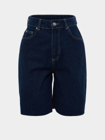Шорты джинсовые Trendyol модель TWOSS23SR00094/Koyu Mavi Фото