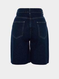 Шорты джинсовые Trendyol модель TWOSS23SR00094/Koyu Mavi Фото