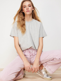 Футболка Trendyol модель TWOSS23TS00000/Gri Melanj Фото