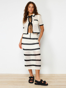 Костюм Trendyol Модель TWOSS24AU00008/Kemik Фото