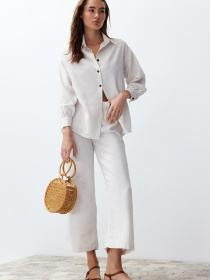 Костюм Trendyol модель TWOSS24AU00065/Ekru Фото