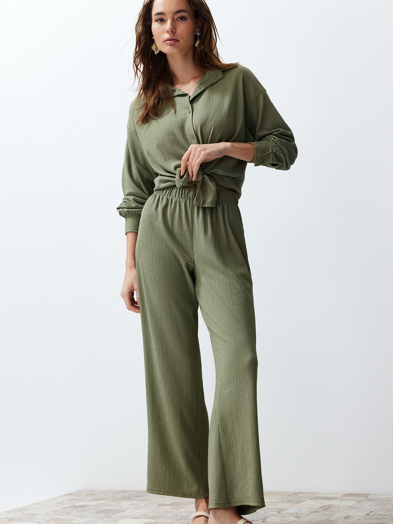 Костюм Trendyol модель TWOSS24AU00066/Yesil Фото