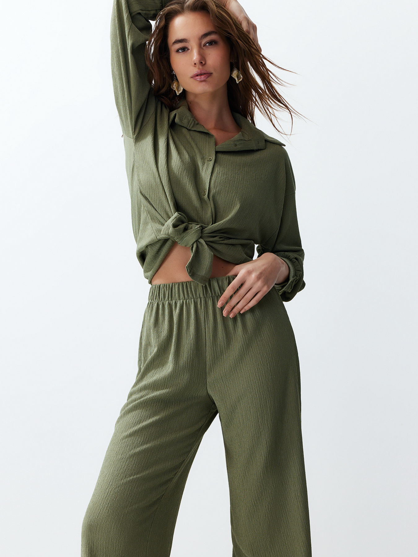 Костюм Trendyol модель TWOSS24AU00066/Yesil Фото