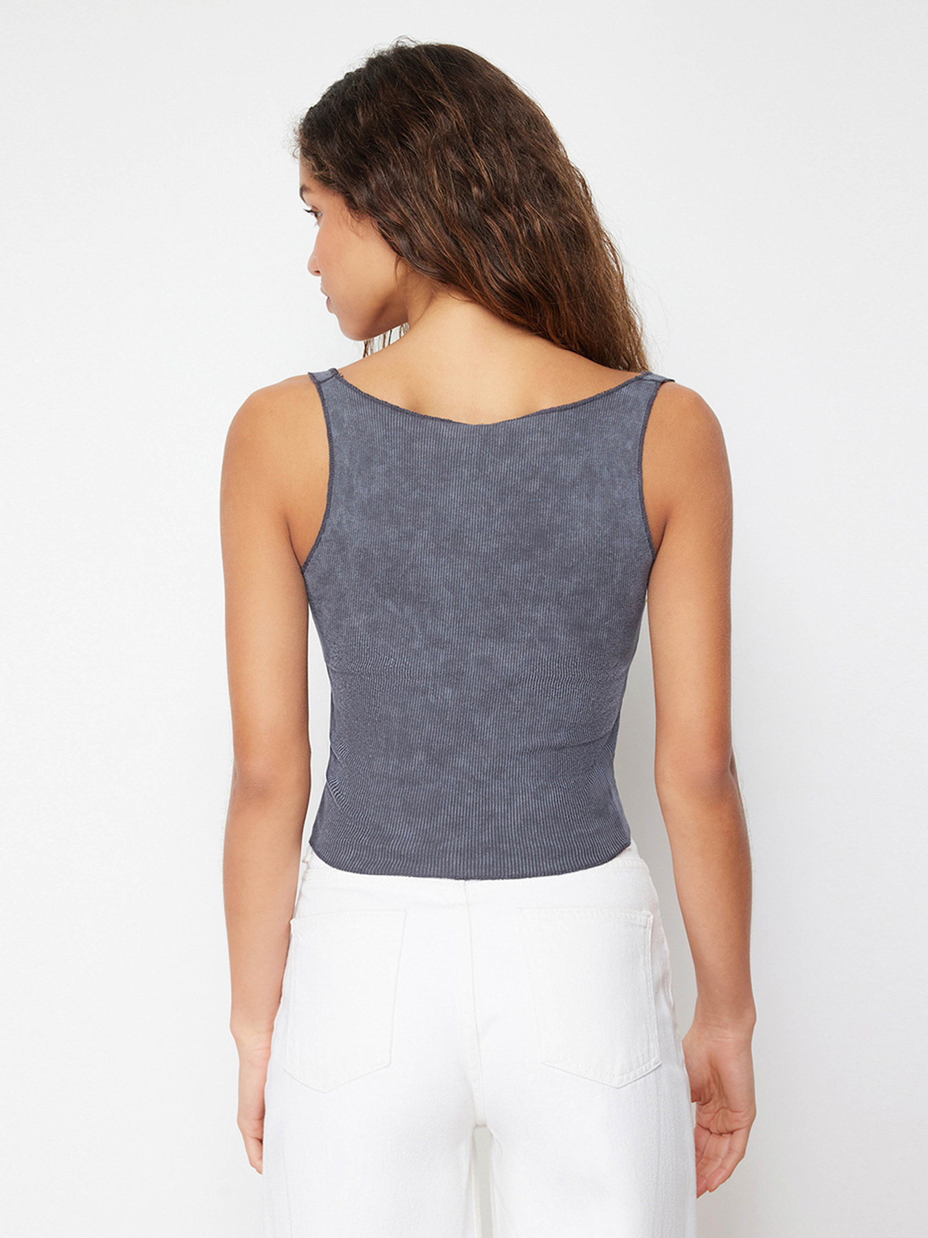 Майка Trendyol модель TWOSS24BZ00300/Antrasit Фото