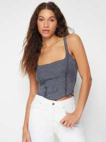 Майка Trendyol модель TWOSS24BZ00300/Antrasit Фото