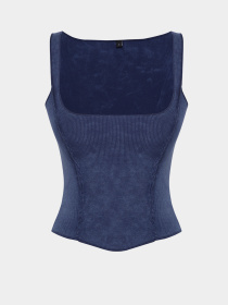 Майка Trendyol модель TWOSS24BZ00300/Lacivert Майка Trendyol модель TWOSS24BZ00300/Lacivert Фото