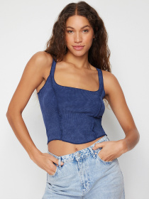 Майка Trendyol модель TWOSS24BZ00300/Lacivert Фото