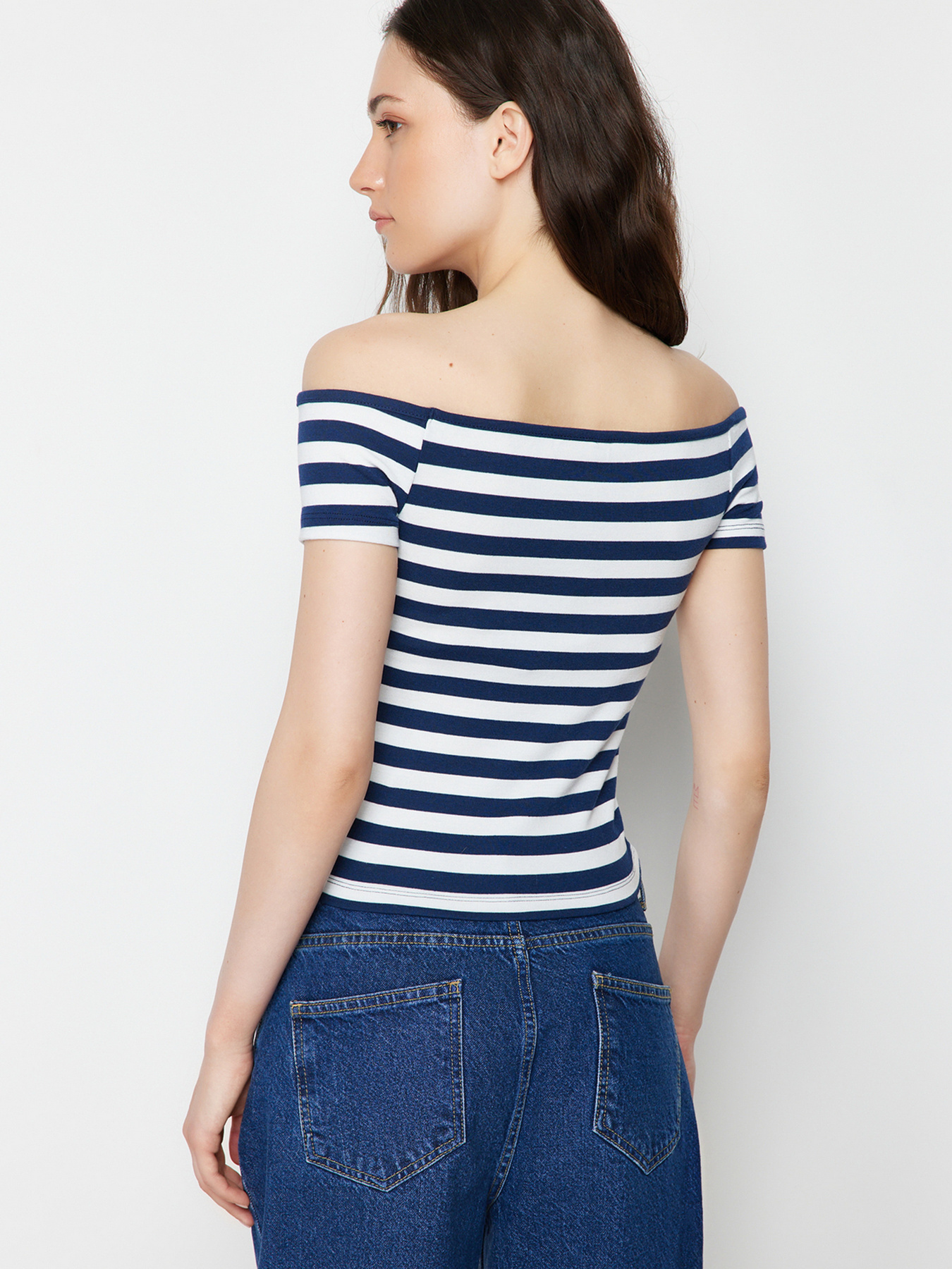 Набор футболок Trendyol модель TWOSS24BZ00310/Lacivert-Kirmizi Фото