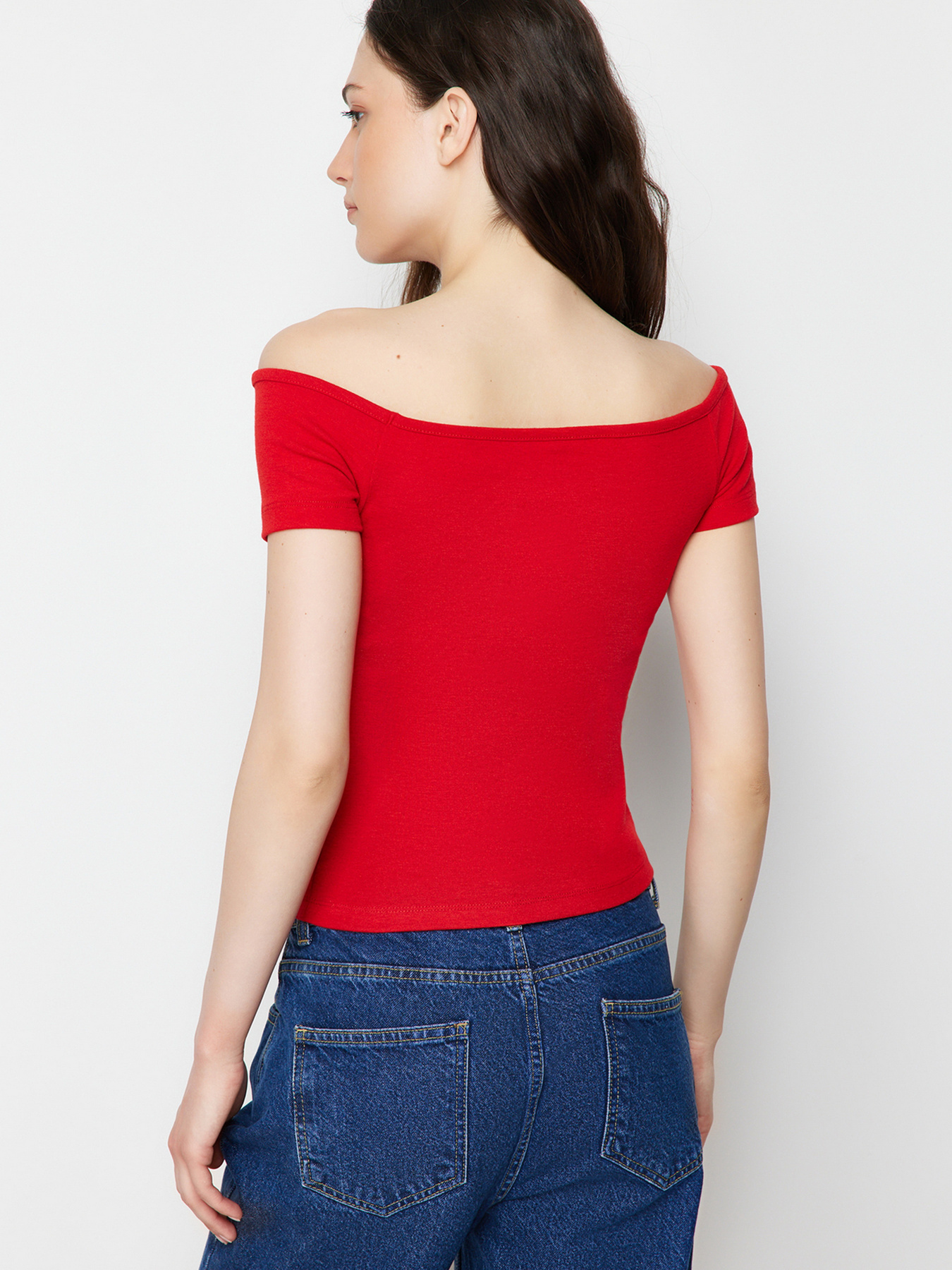 Набор футболок Trendyol модель TWOSS24BZ00310/Lacivert-Kirmizi Фото