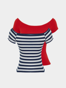 Набор футболок Trendyol модель TWOSS24BZ00310/Lacivert-Kirmizi Фото