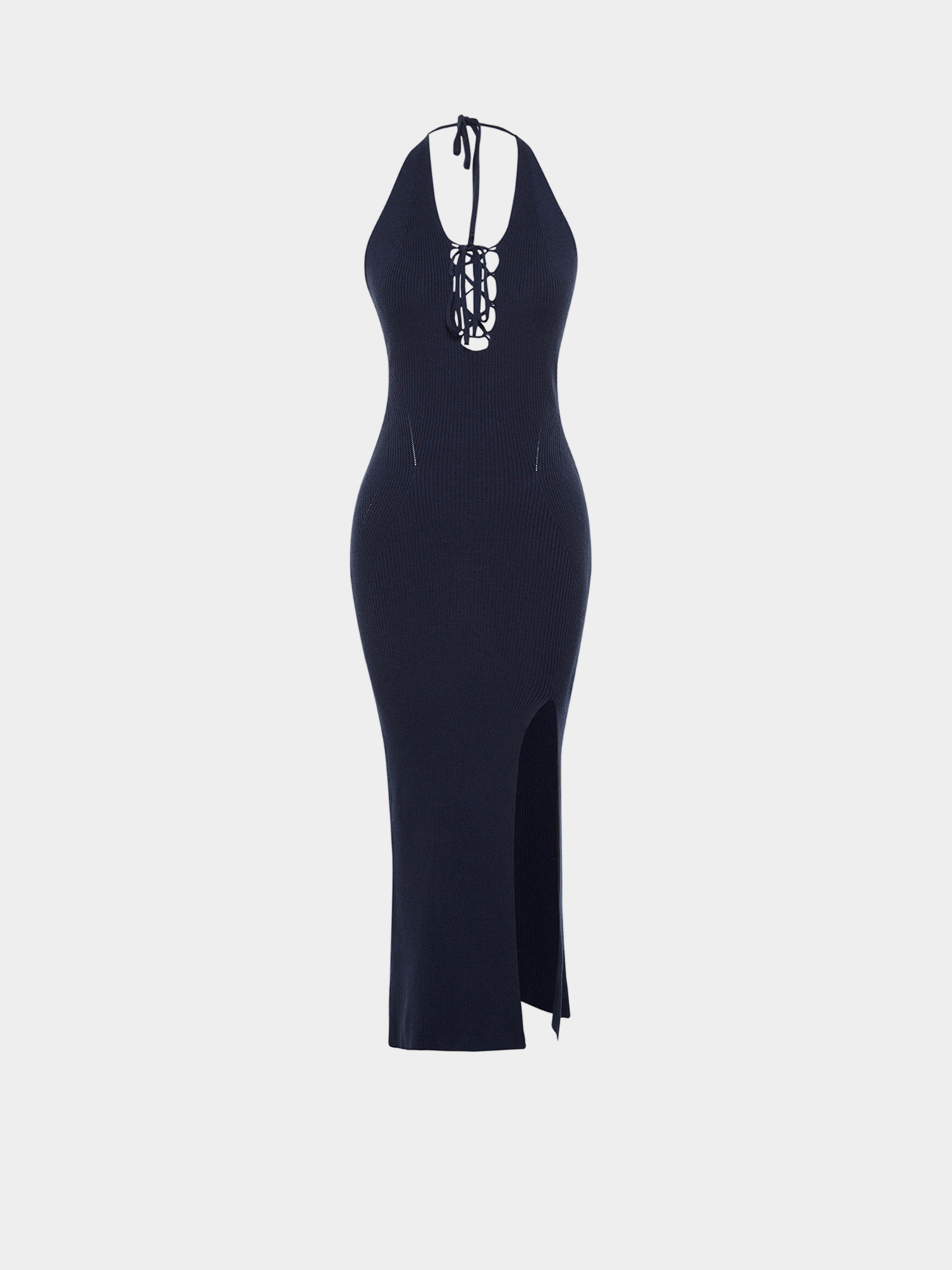 Платье миди Trendyol модель TWOSS24EL00252/Lacivert Фото