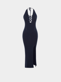 Платье миди Trendyol модель TWOSS24EL00252/Lacivert Платье миди Trendyol модель TWOSS24EL00252/Lacivert Фото