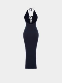 Платье миди Trendyol модель TWOSS24EL00252/Lacivert Платье миди Trendyol модель TWOSS24EL00252/Lacivert Фото